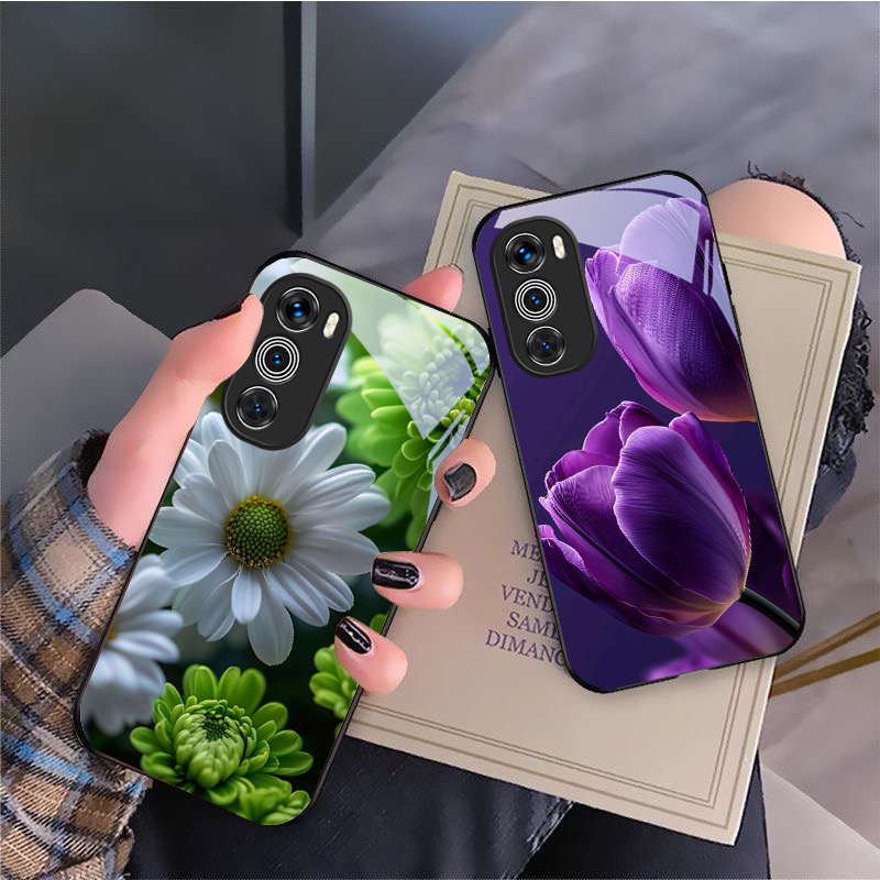 Patrón de tulipán púrpura para - Phone Cases Purple reseña y precio