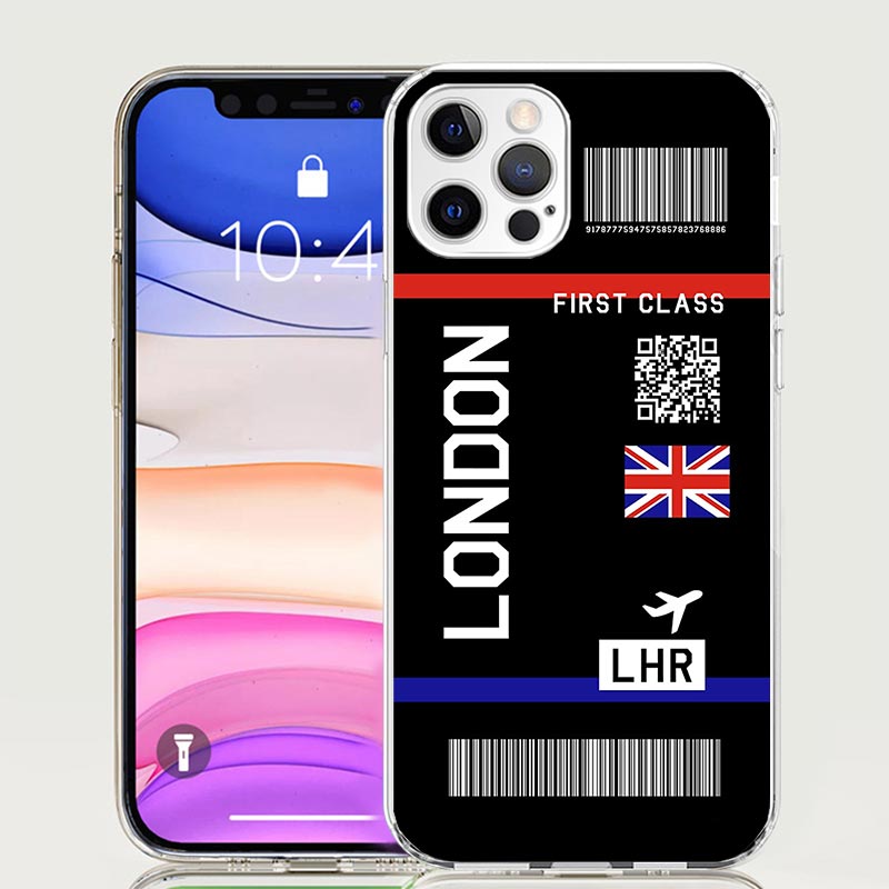 Airline Ticket Barcode Phone C - Phone Cases Aviation reseña y precio