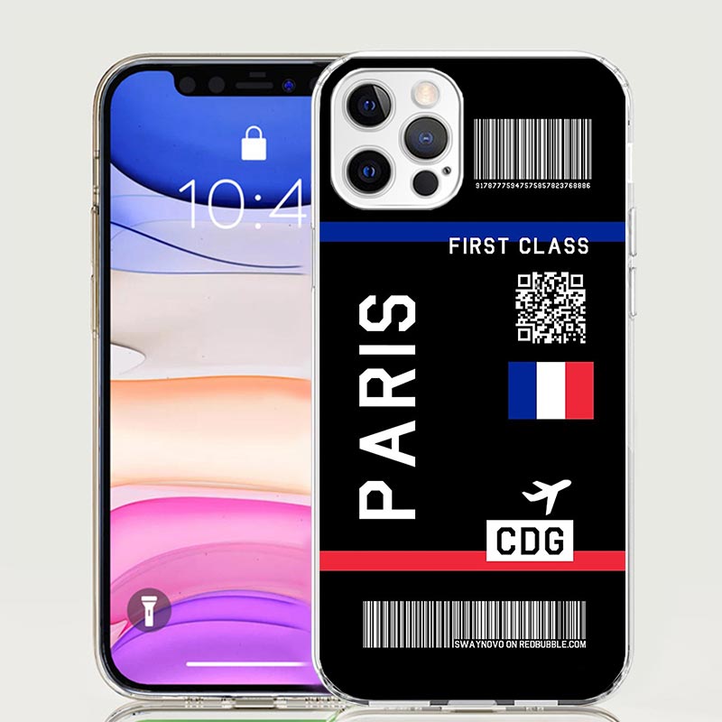 Airline Ticket Barcode Phone C - Phone Cases Aviation reseña y precio
