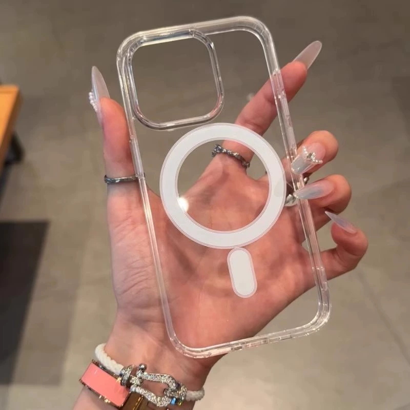 Funda de teléfono con carga in - Clear Magsafe Case reseña y precio