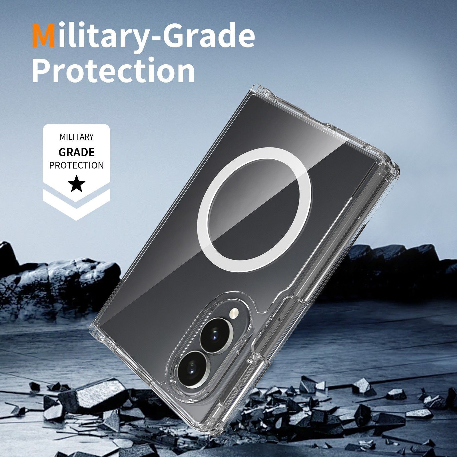 Funda transparente ancha de PC - Clear Magsafe Case reseña y precio